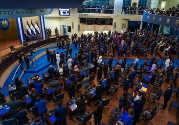 Sesión inaugural del nuevo Parlamento de El Salvador designado para el periodo 2024-2027