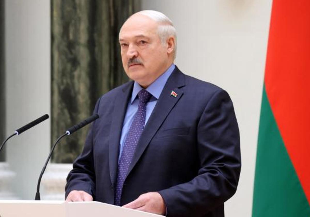 El presidente bielorruso Alexander Lukashenko