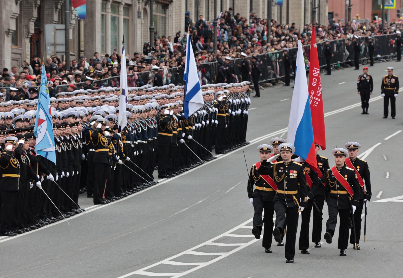 Día de la Victoria en Rusia, en imágenes