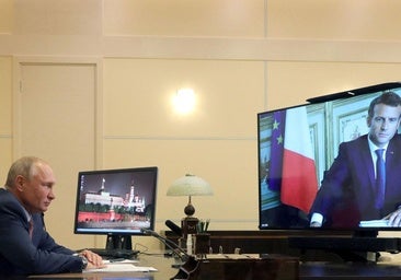 Rusia vuelve a advertir a Macron sobre el envío de tropas a Ucrania: «Si lo hace, la respuesta no será solo política»