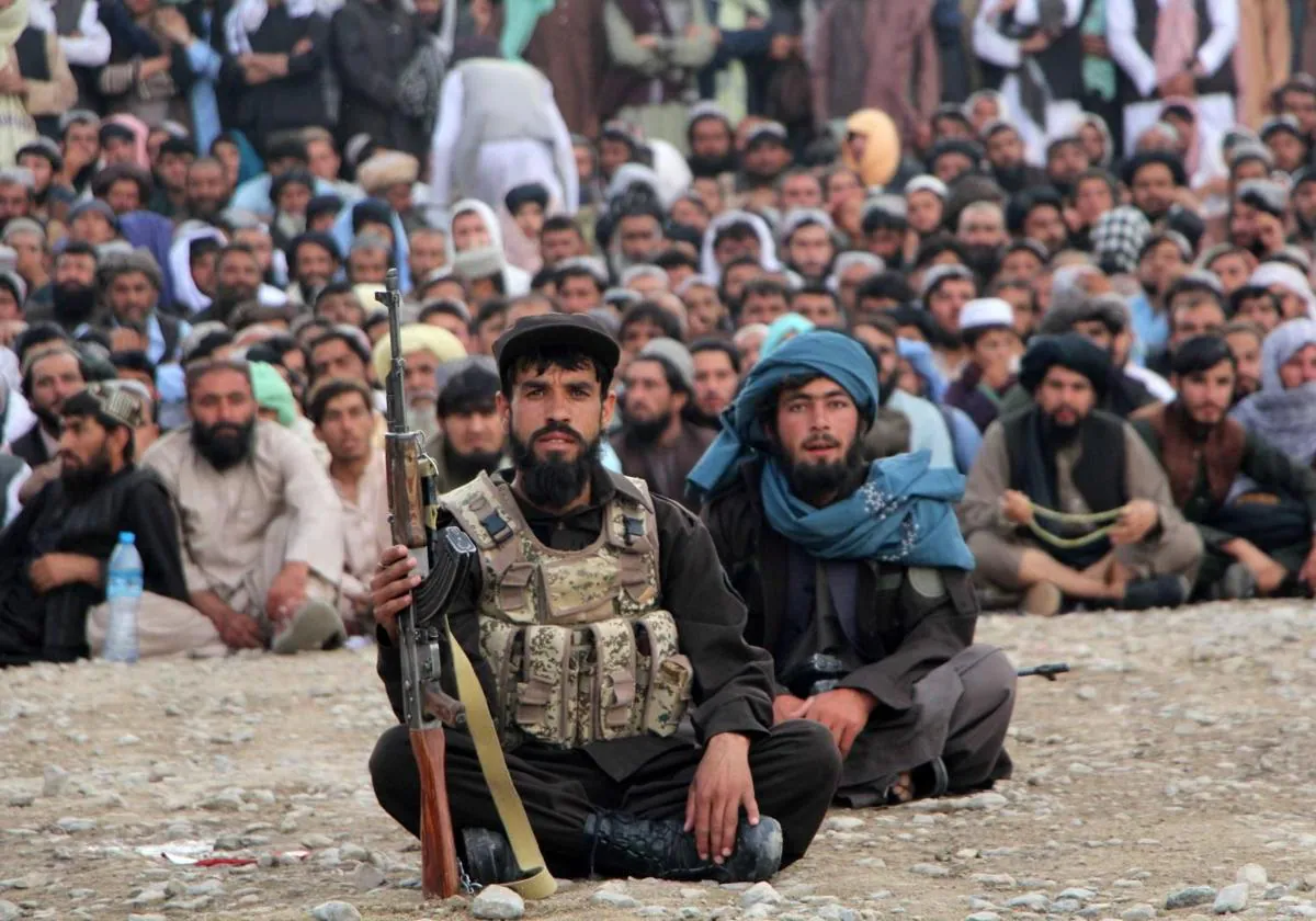 Talibanes en Afganistán, en una imagen de archivo