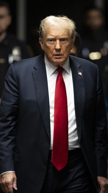 El expresidente de Estados Unidos Donald Tump