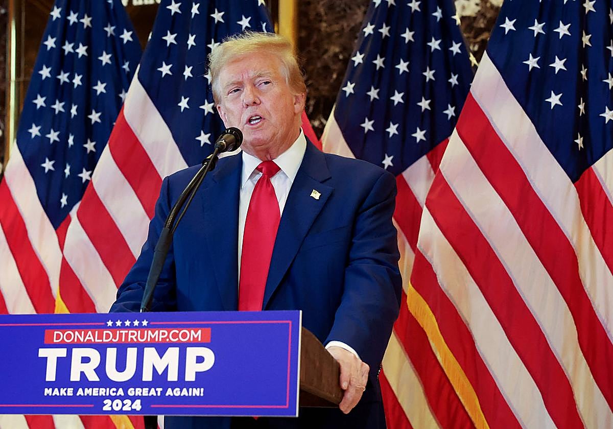 Donald Trump, en directo: rueda de prensa tras ser declarado culpable ...