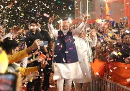 Modi gana las elecciones de la India, pero con mucha menos ventaja de lo esperado