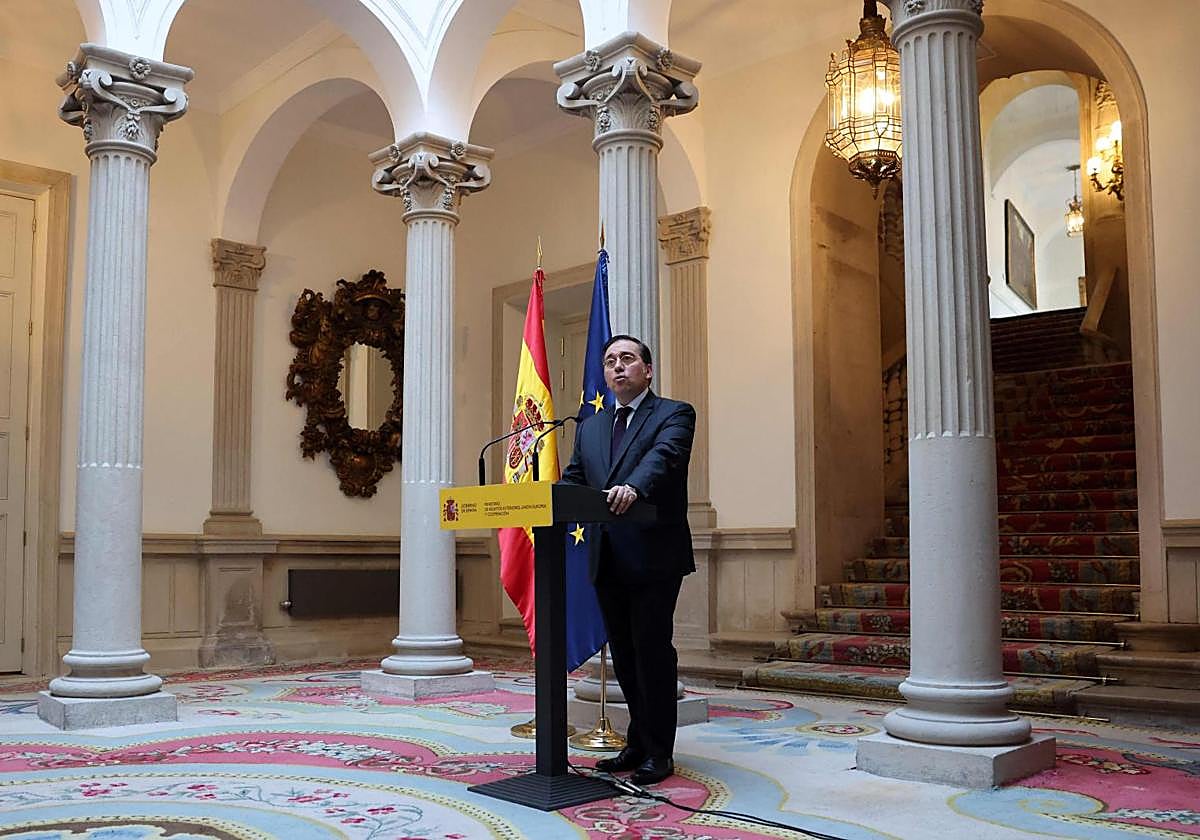 El Ministro de Asuntos Exteriores de España, José Manuel Albares