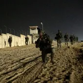 Soldados israelíes durante operaciones en Gaza