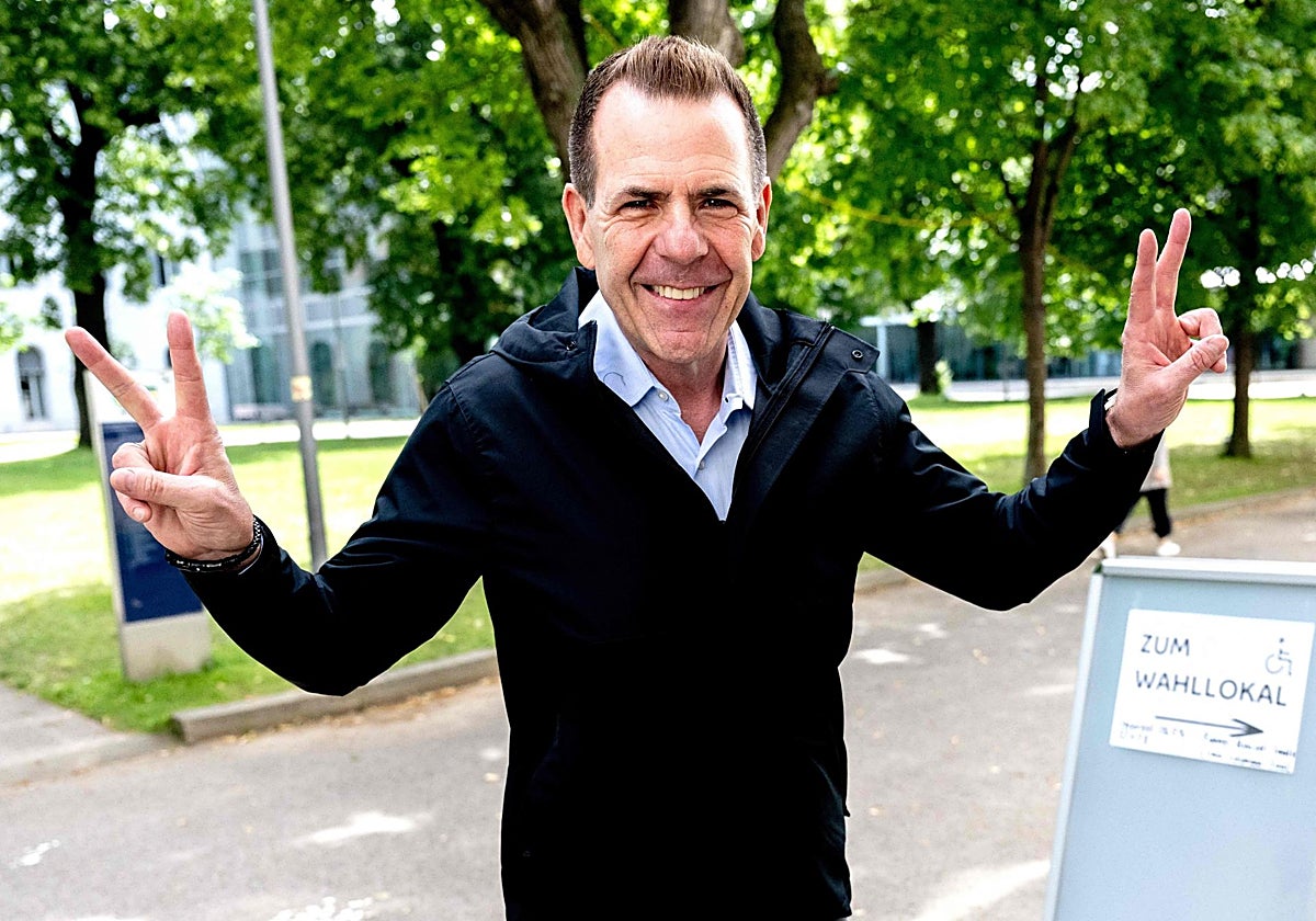 Harald Vilimsky, miembro austriaco del Parlamento Europeo y candidato del Partido de la Libertad