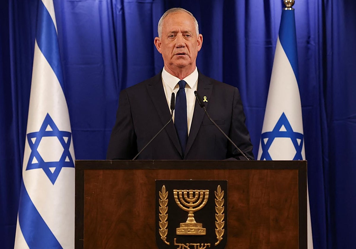 Benny Gantz dio en mayo un ultimátum a Netanyahu amenazando con retirarse del gobierno de emergencia en Israel
