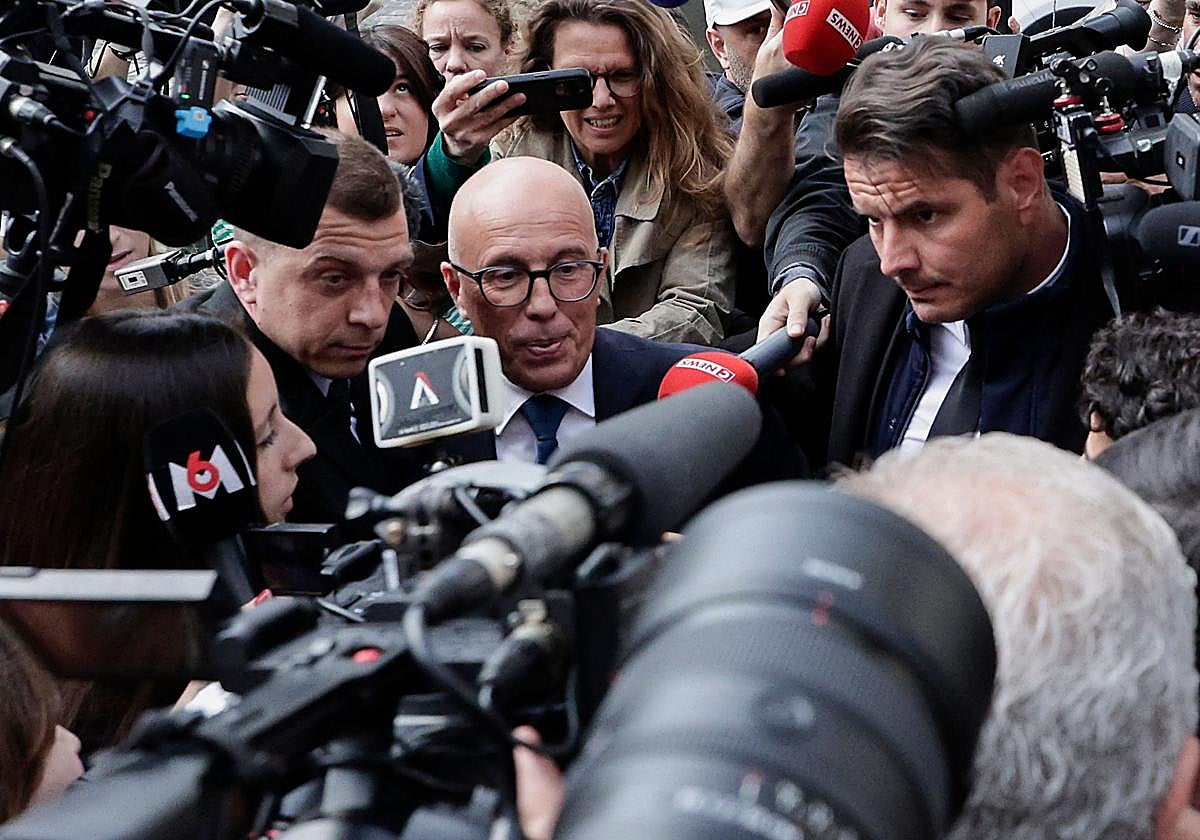 El hasta ahora presidente del Partido Republicano, Éric Ciotti