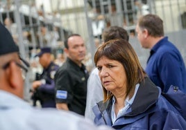 La ministra de Seguridad argentina, Patricia Bullrich, viaja a El Salvador para inspirarse en el modelo Bukele