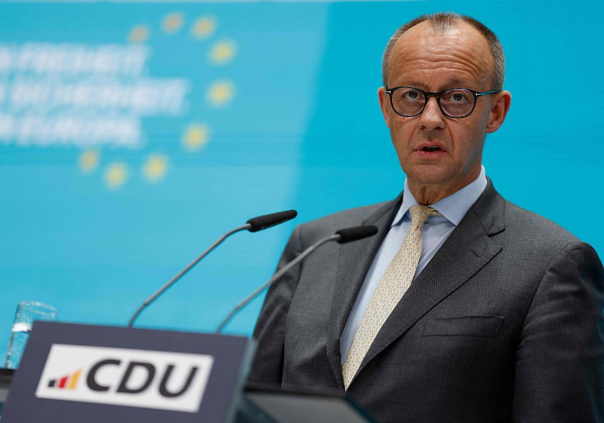 Friedrich Merz, líder de la CDU