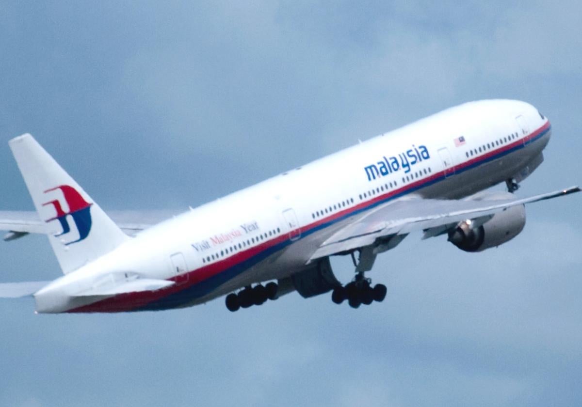 Un avión de Malaysia Airlines.