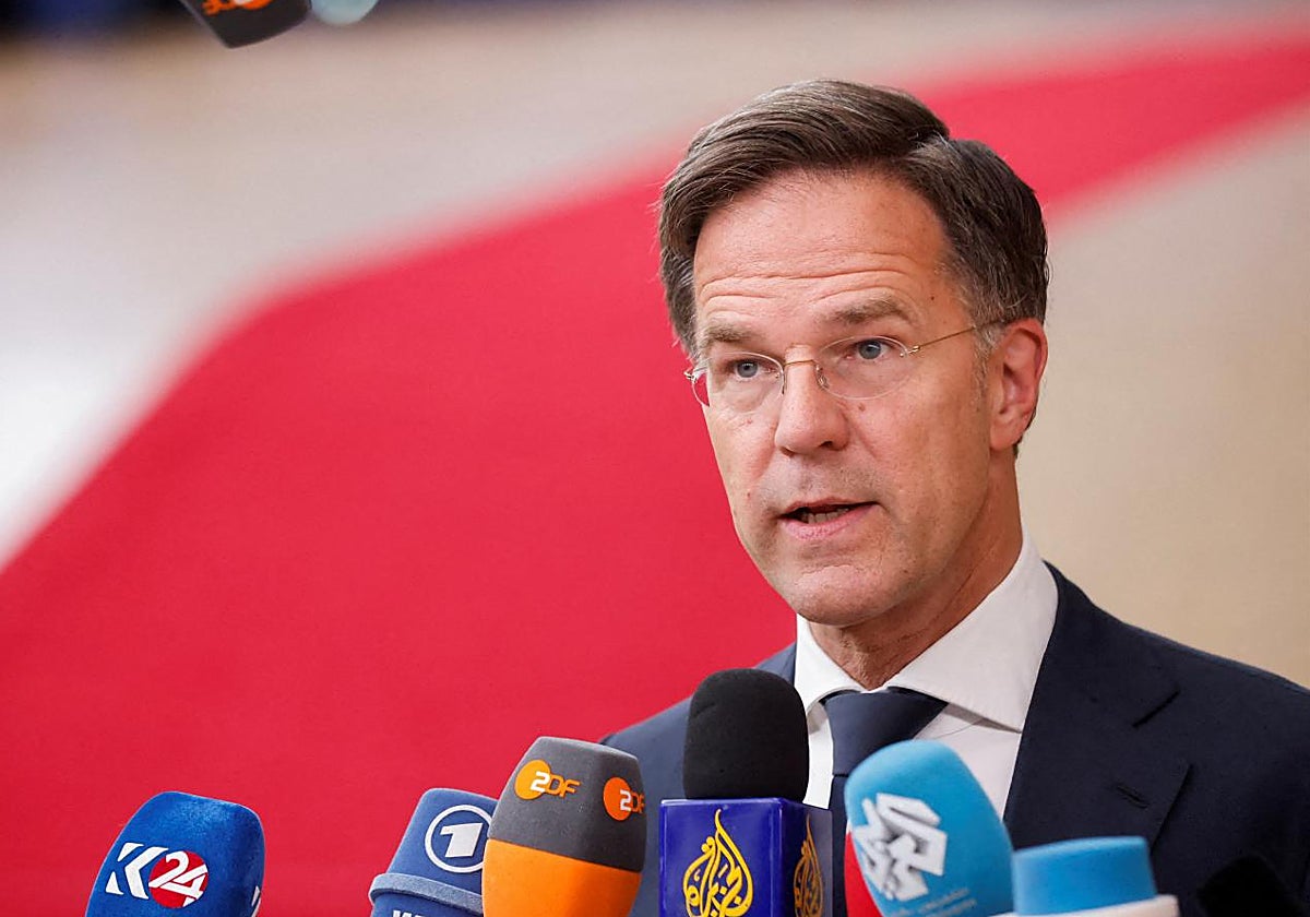 Mark Rutte, primer ministro holandés saliente