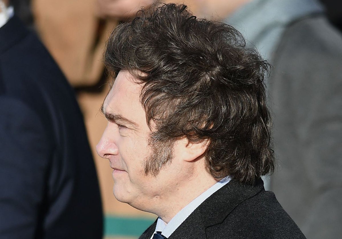 El presidente de Argentina, Javier Milei