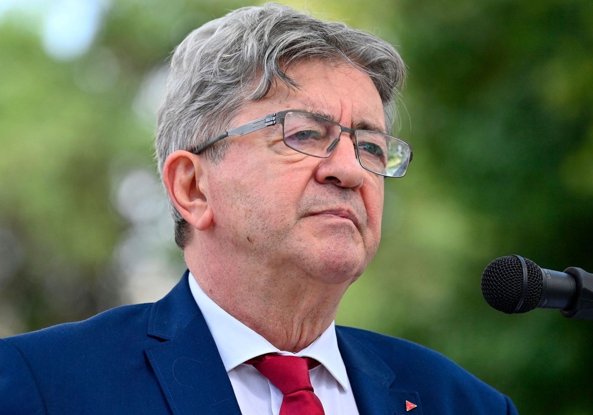 Jean Luc Melénchon, líder de la Francia Insumisa