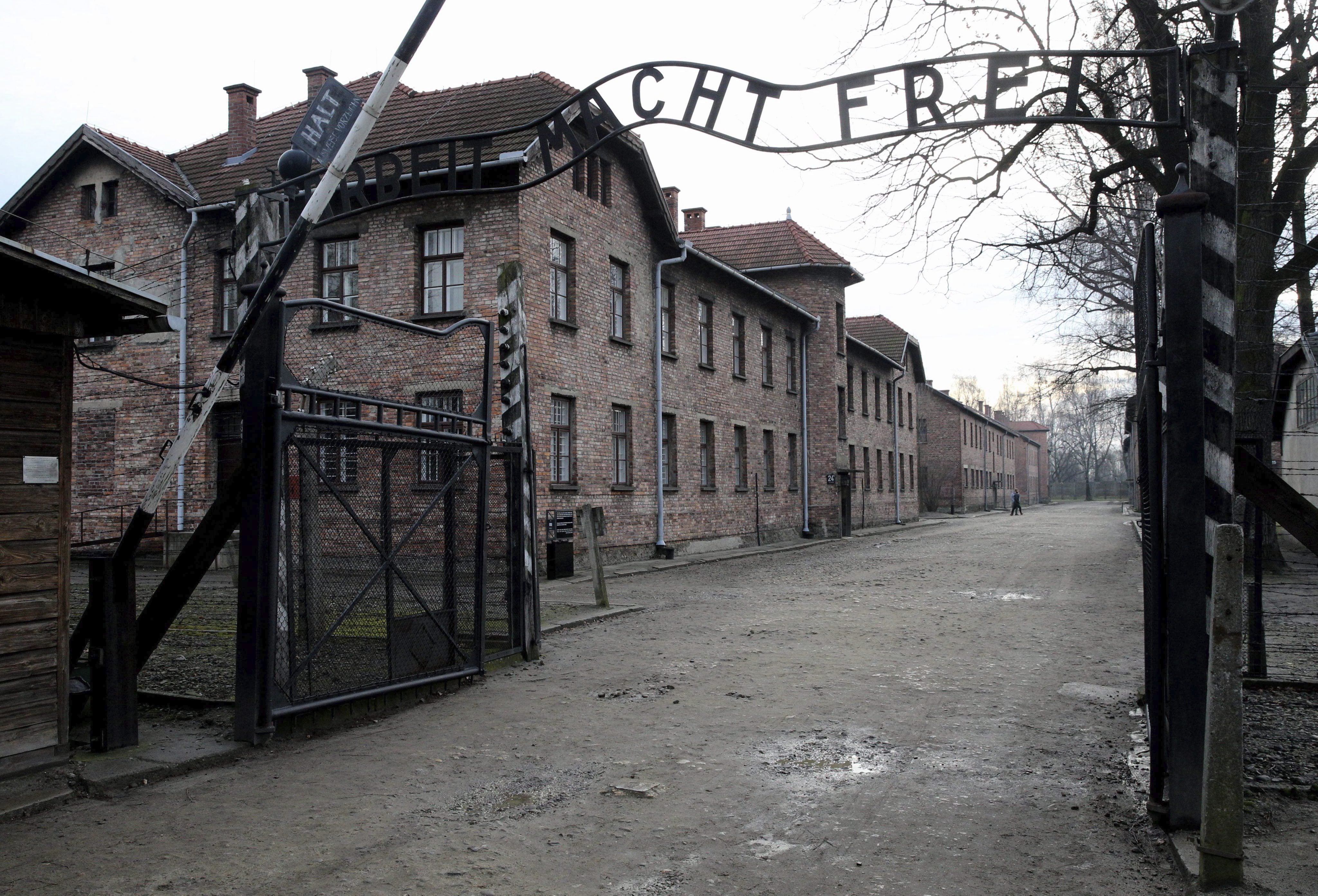 El campo de concentración de Auschwitz.