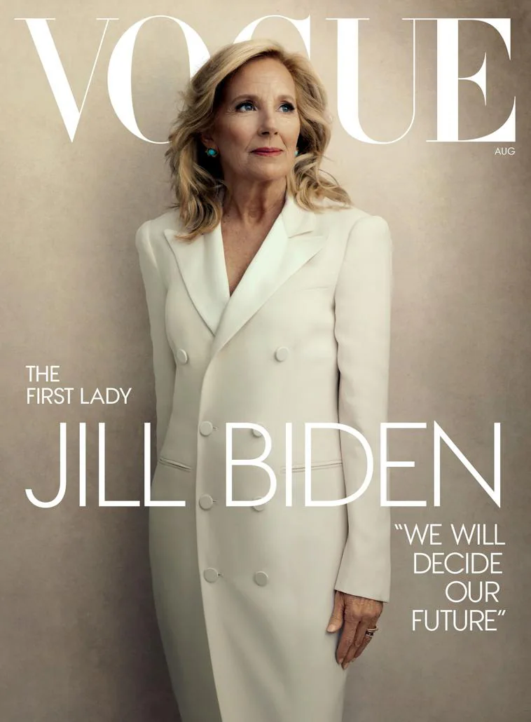 Imagen - Jill Biden, al rescate de la campaña de su marido en la portada de 'Vogue': «Seguiremos luchando»