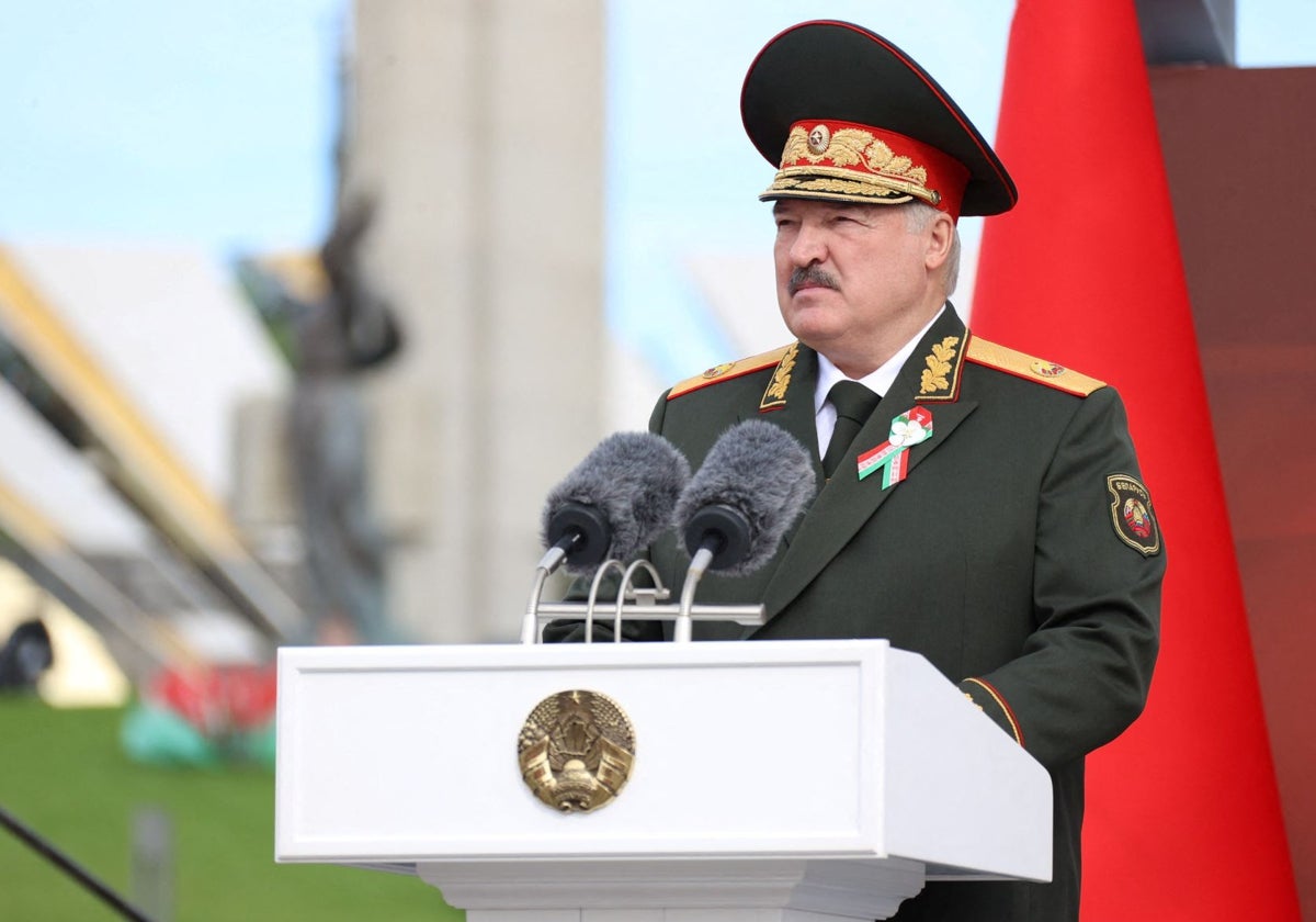 El dictador de Bielorrusia, Alexander Lukashenko