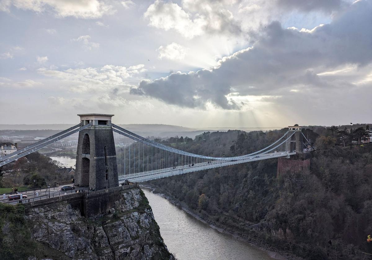 Puente de Clifton, en Bristol