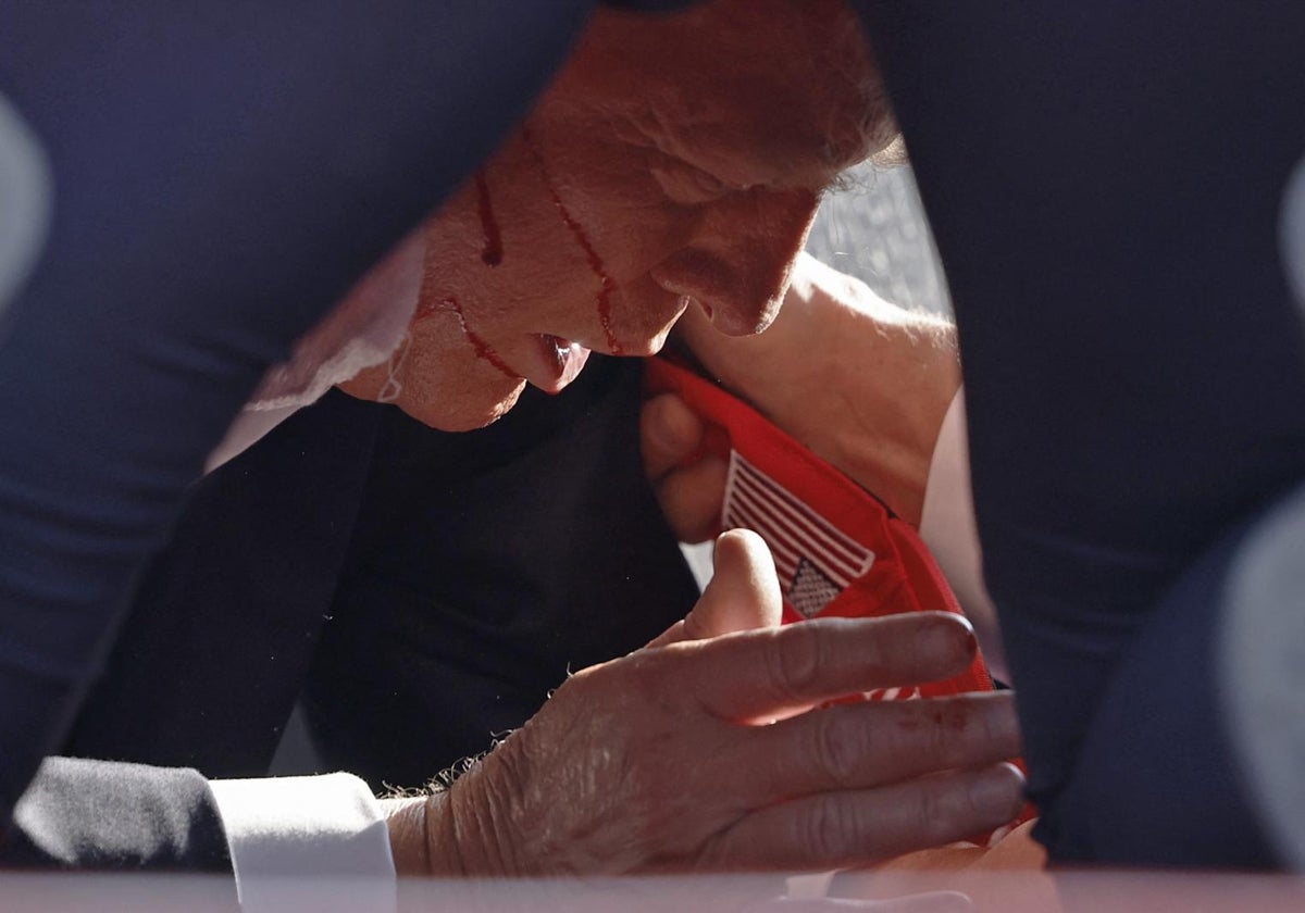 Donald Trump resulta herido durante un tiroteo en un mitin de campaña en Butler
