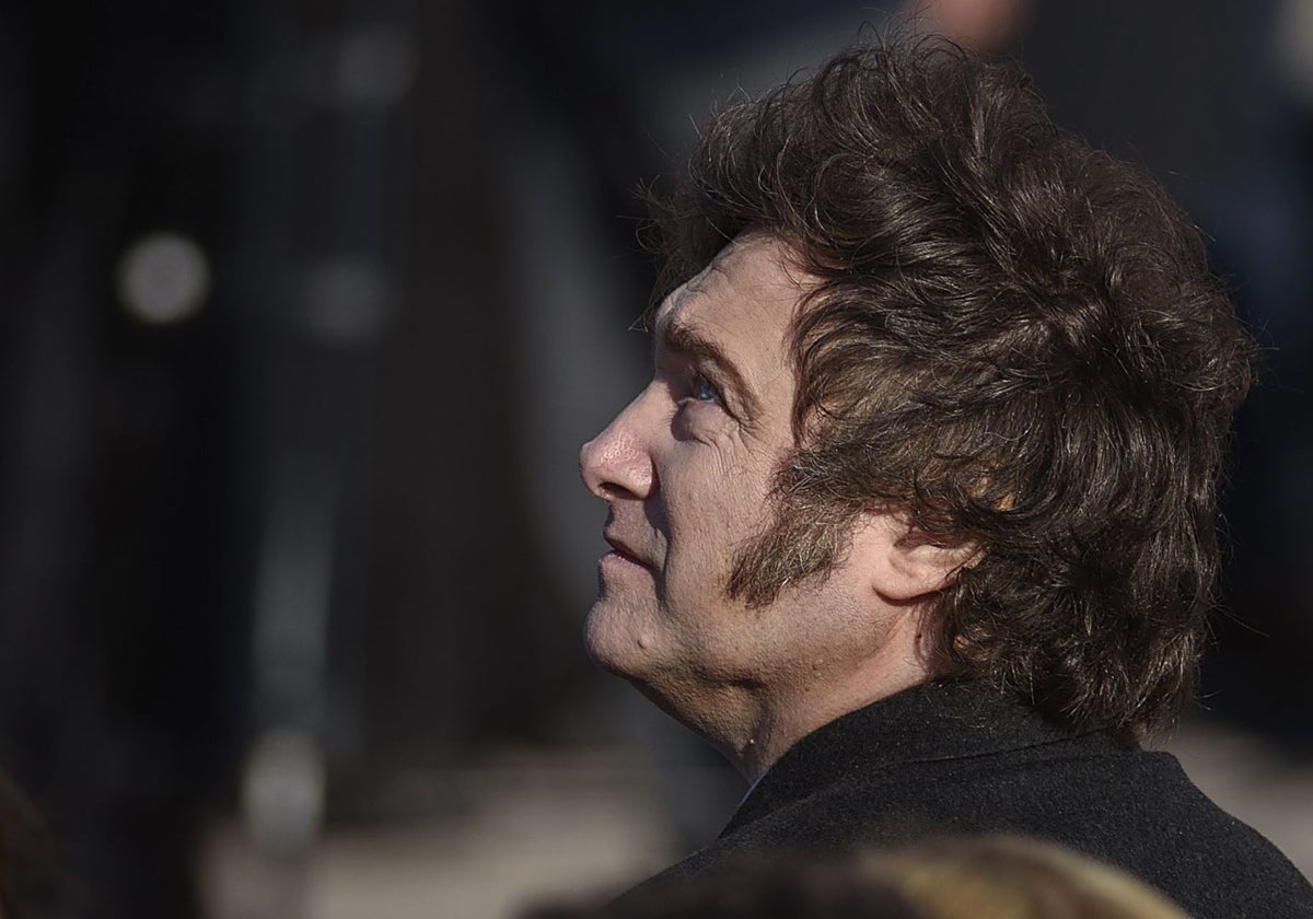 El presidente argentino, Javier Milei