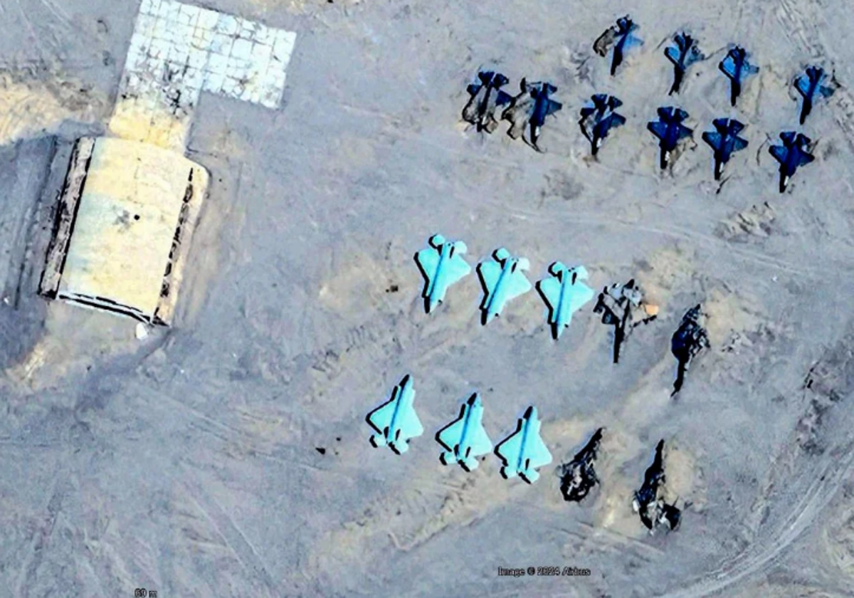 Fotos satelitales del desierto de China