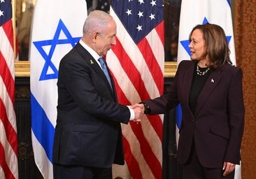 Harris dice que no se quedará «callada» ante el sufrimiento de Gaza tras reunirse con Netanyahu