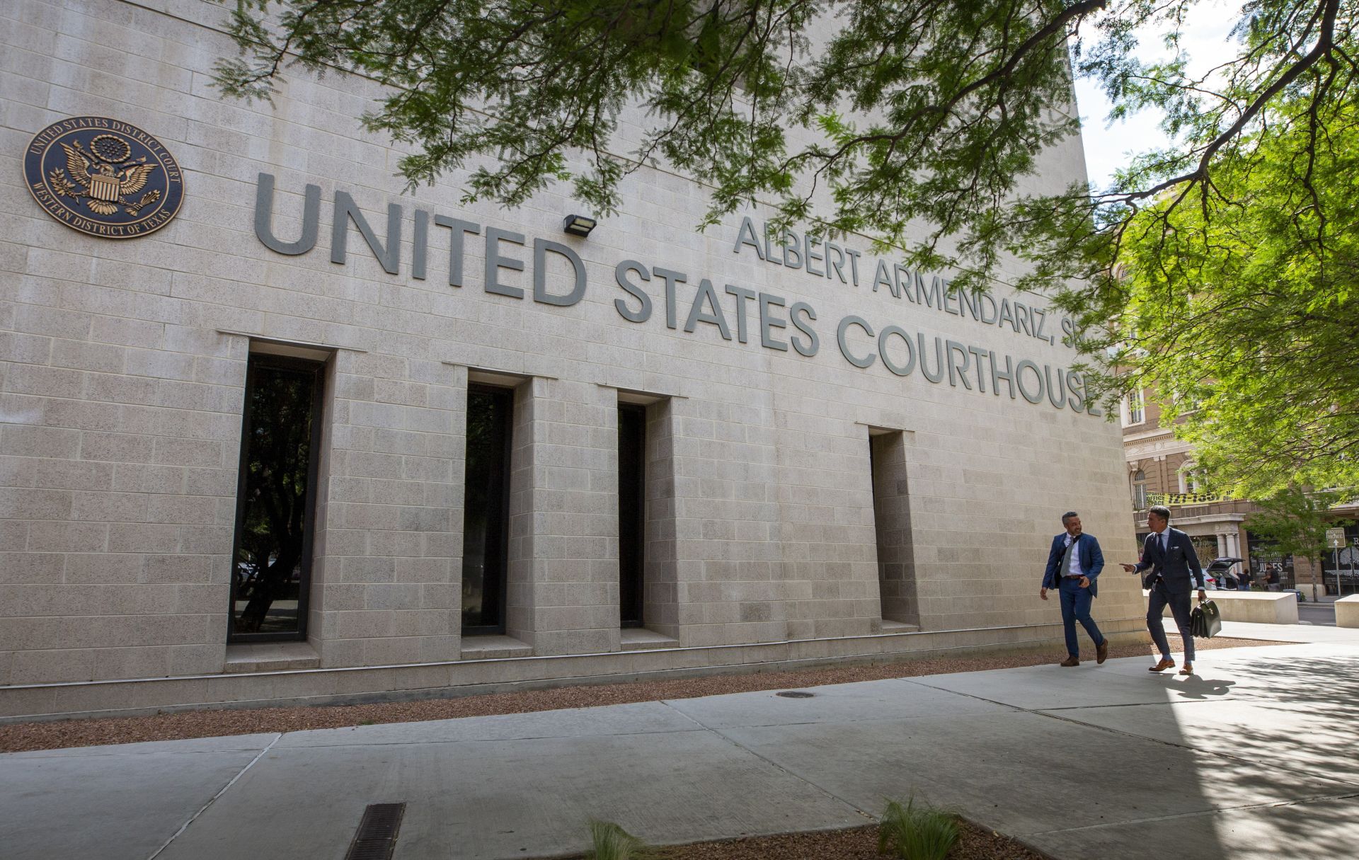 Visión exterior del edificio localizado en El Paso (EE.UU)