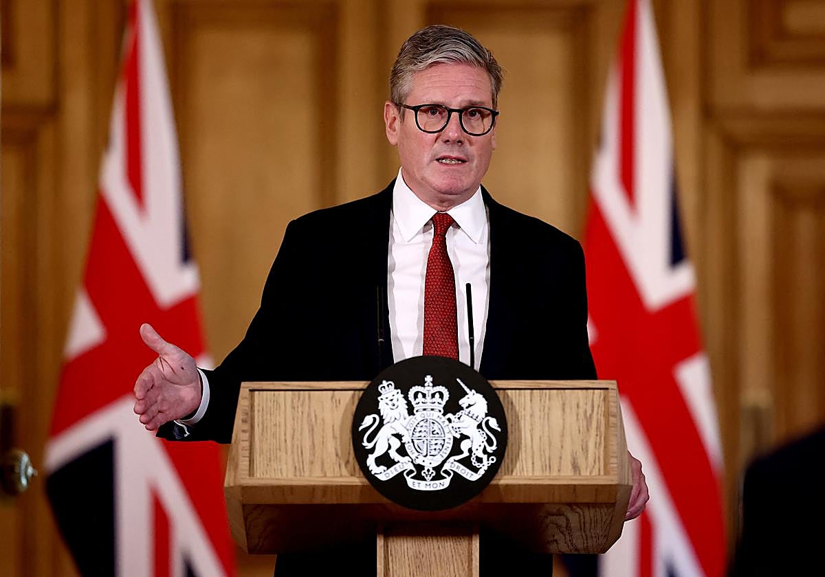 El primer ministro británico, Keir Starmer