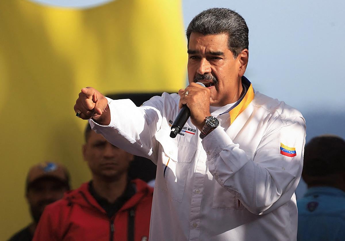El presidente de Venezuela, nicolás Maduro.