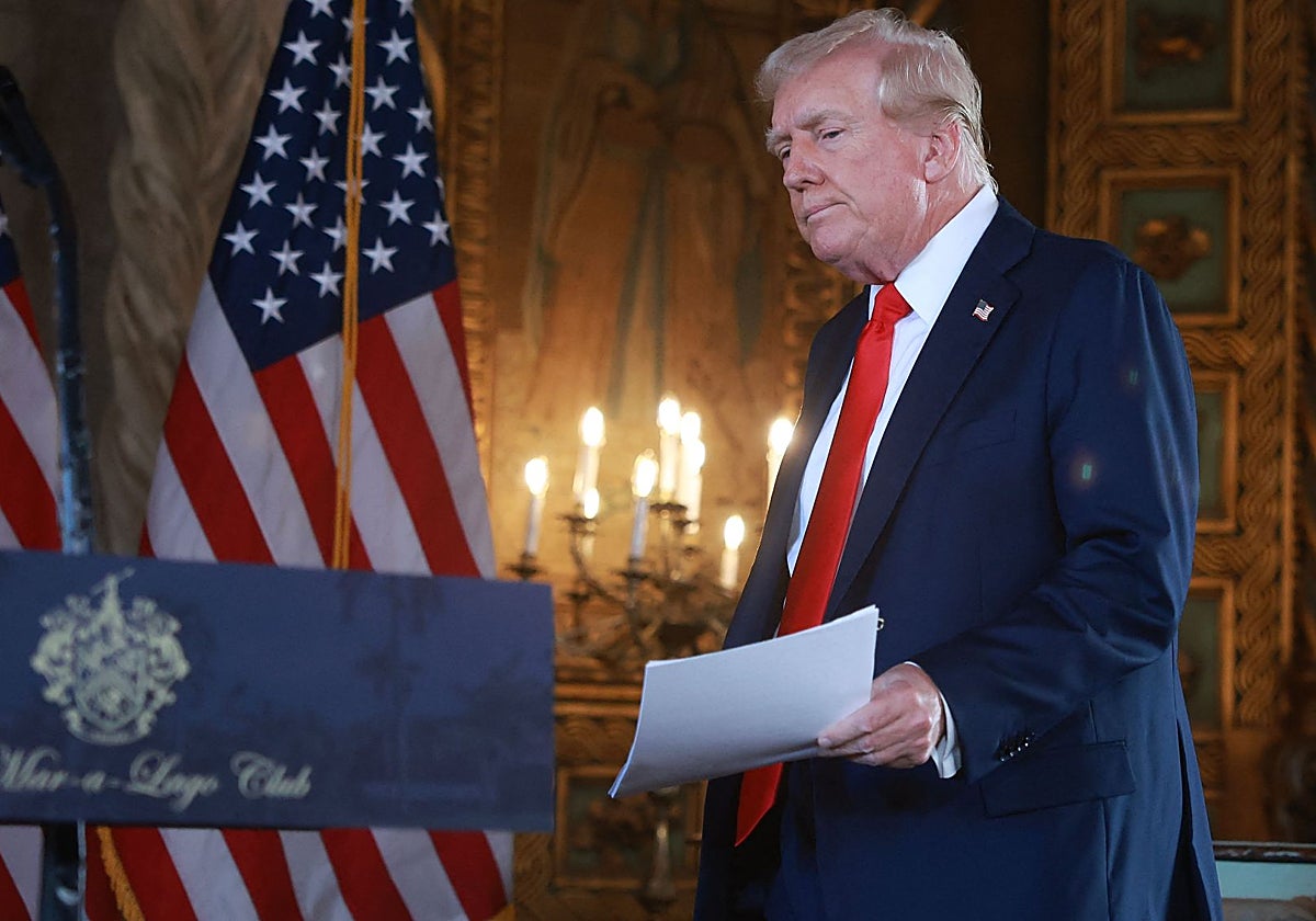 El expresidente de Estados Unidos Donald Trump