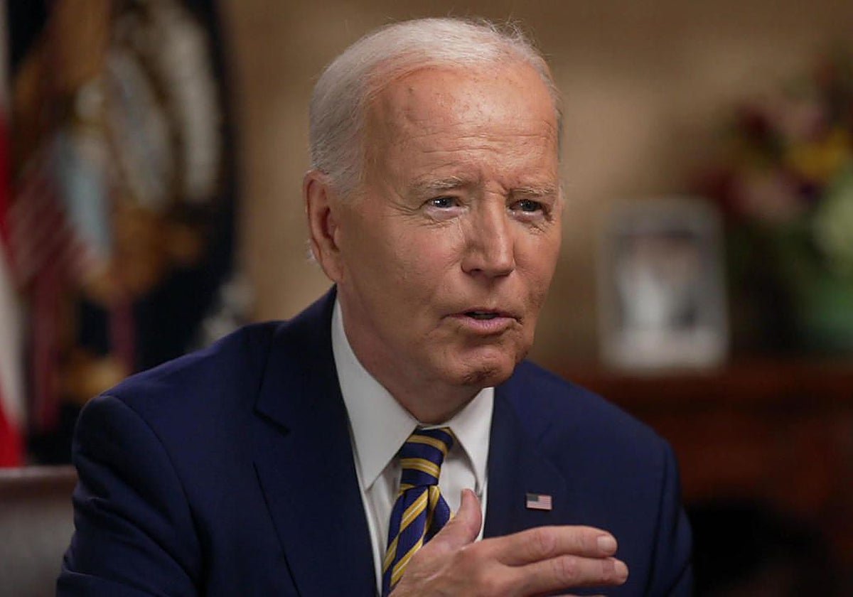 El presidente Joe Biden dio una entrevista en profundidad para el programa de la CBS '60 Minutes'