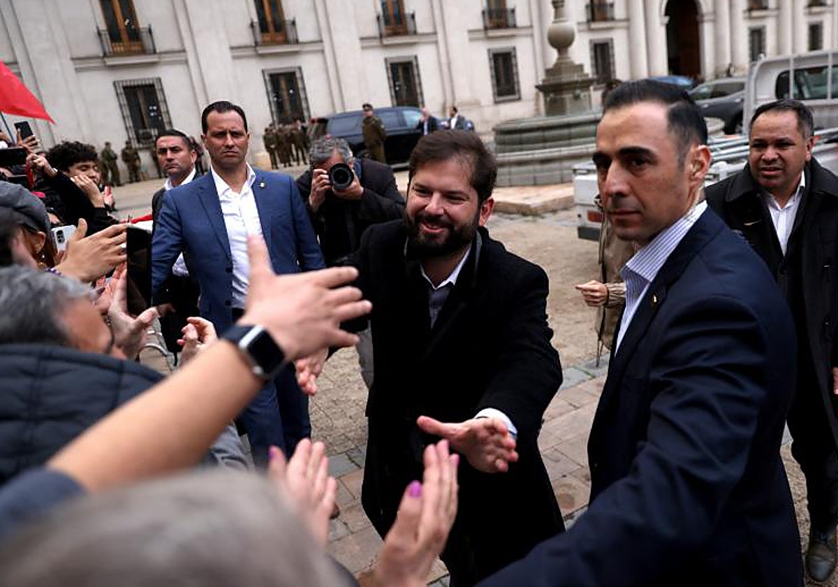 El presidente de Chile Gabriel Boric, el pasado mes de septiembre