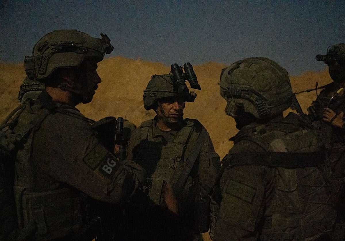 Miembros del equipo de rescate de los rehenes