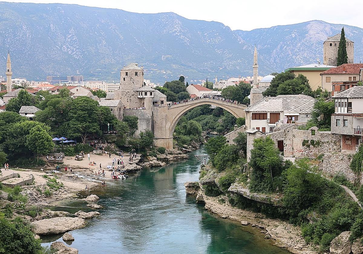 La ciudad de Sanski Most en una imagen de archivo.