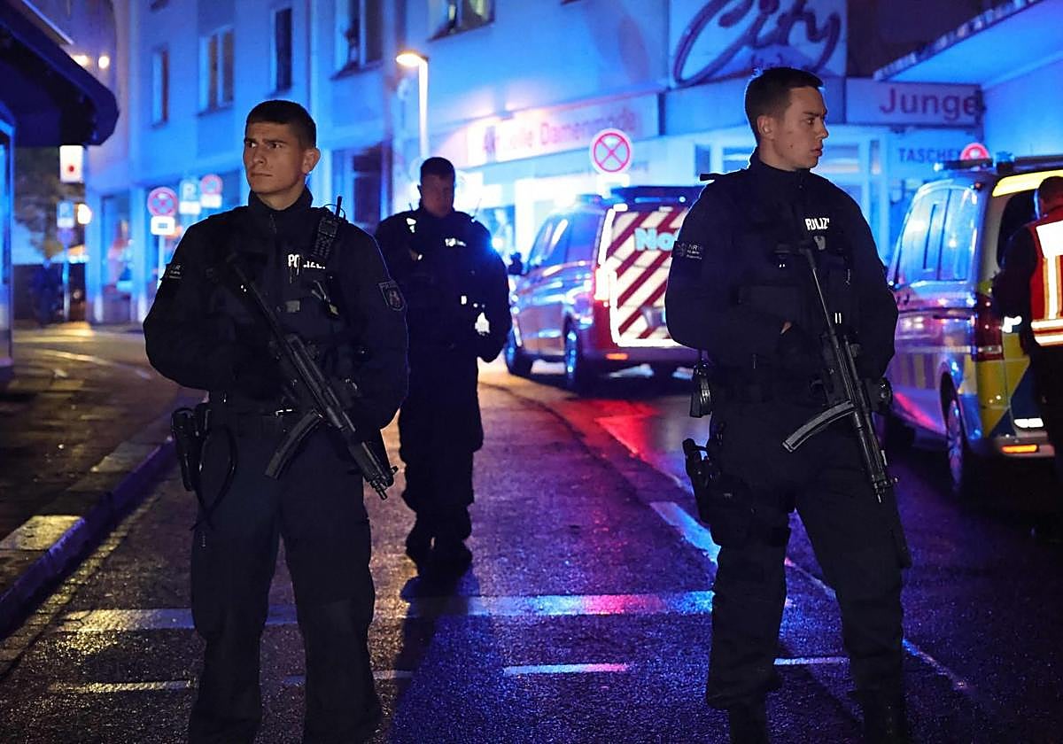 La Policía alemana tras el ataque en Solingen