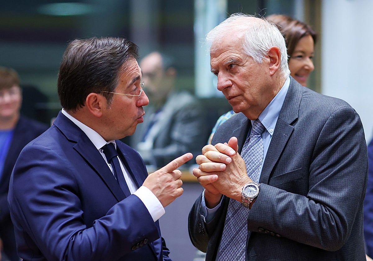 El alto representante de la UE Josep Borrell.