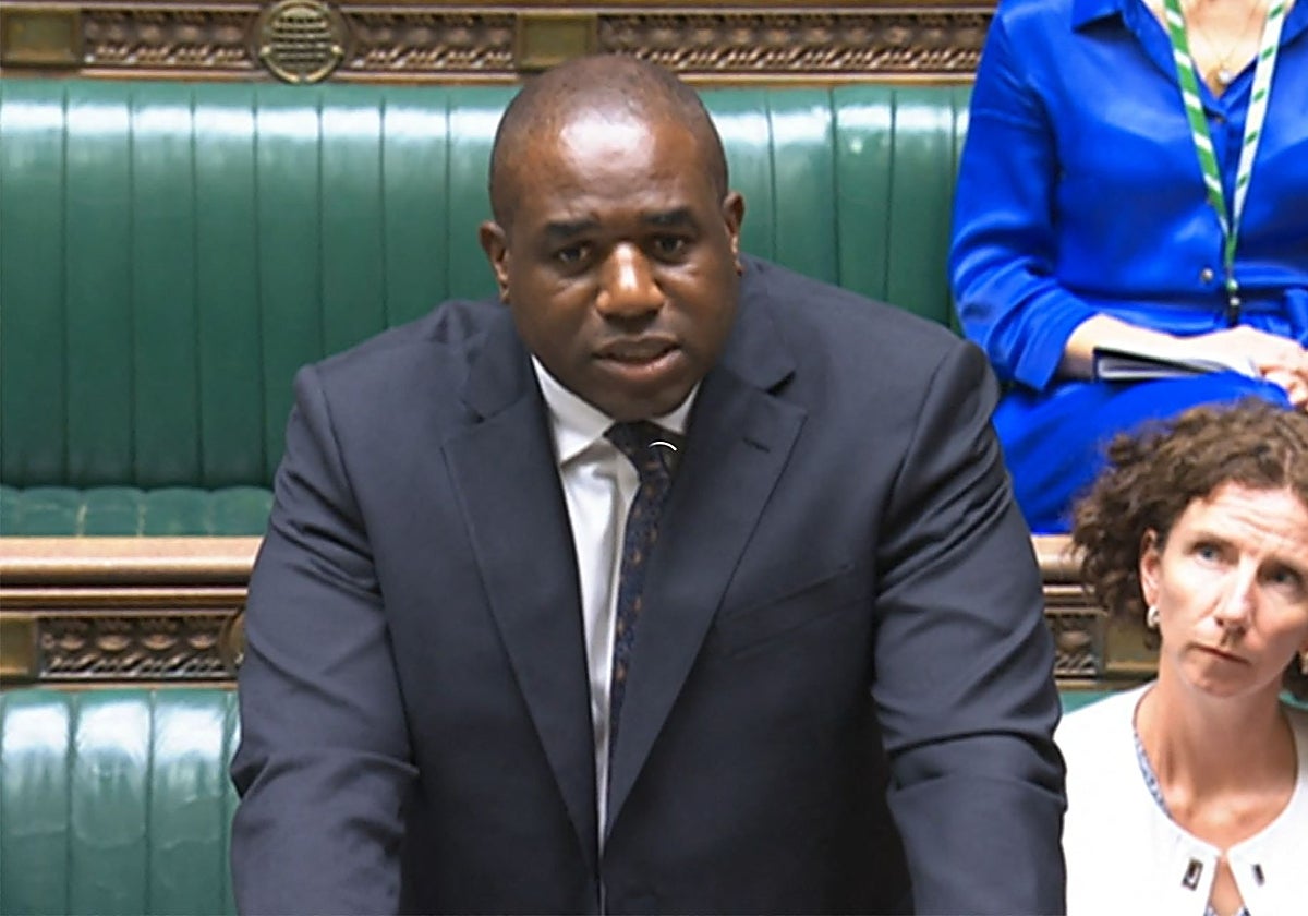 David Lammy, ministro de Asuntos Exteriores