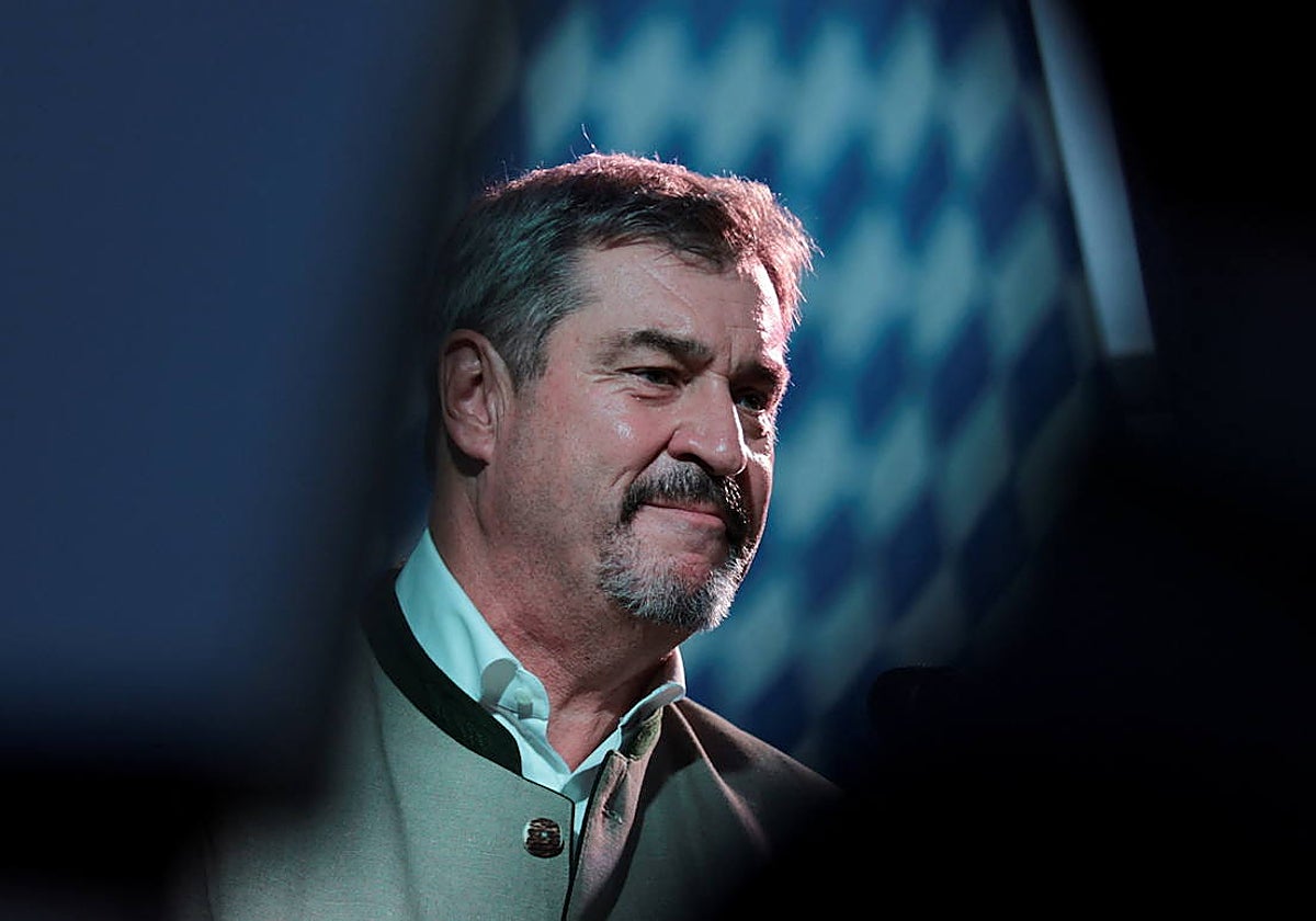 Markus Söder, presidente de Baviera, quiere presentarse como candidato de la CDU a las elecciones generales del próximo año