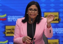 Delcy Rodríguez acusa al Gobierno de España de mentir sobre la salida de Edmundo González de Venezuela: «La falsaria es mala consejera»