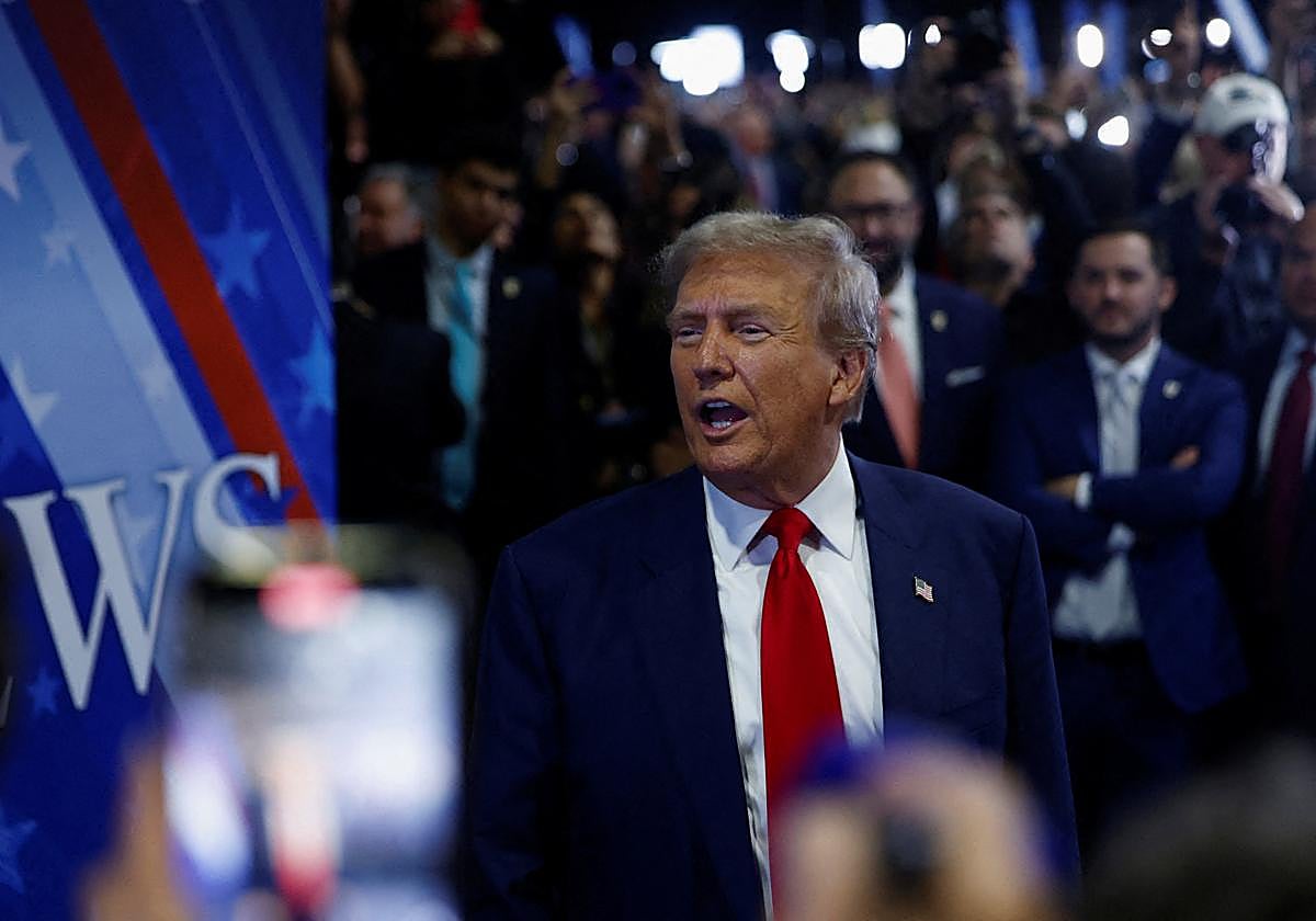 El expresidente de EE.UU., Donald Trump.