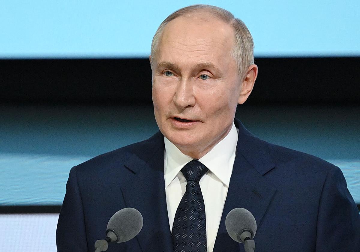 El presidente de Rusia, Vladímir Putin.