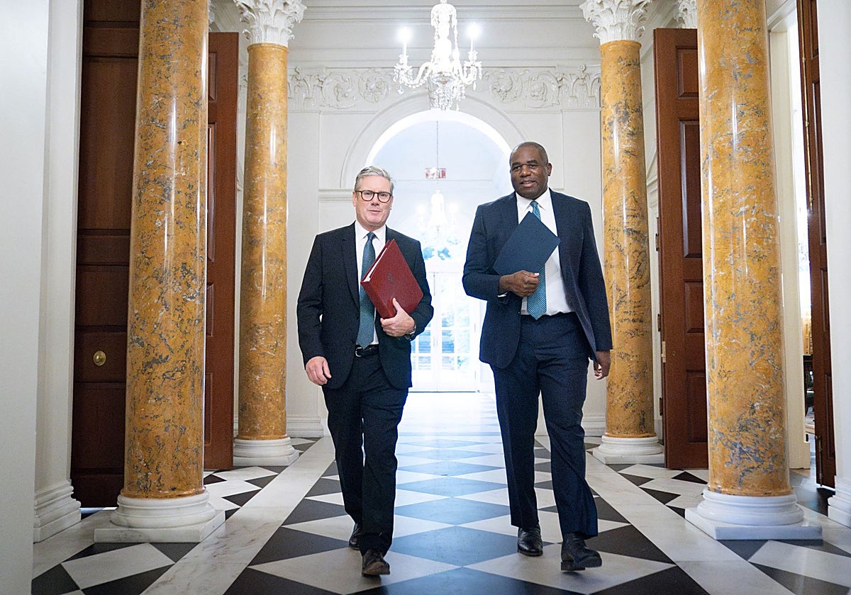 El primer ministro británico, Keir Starmer, visita Washington, DC