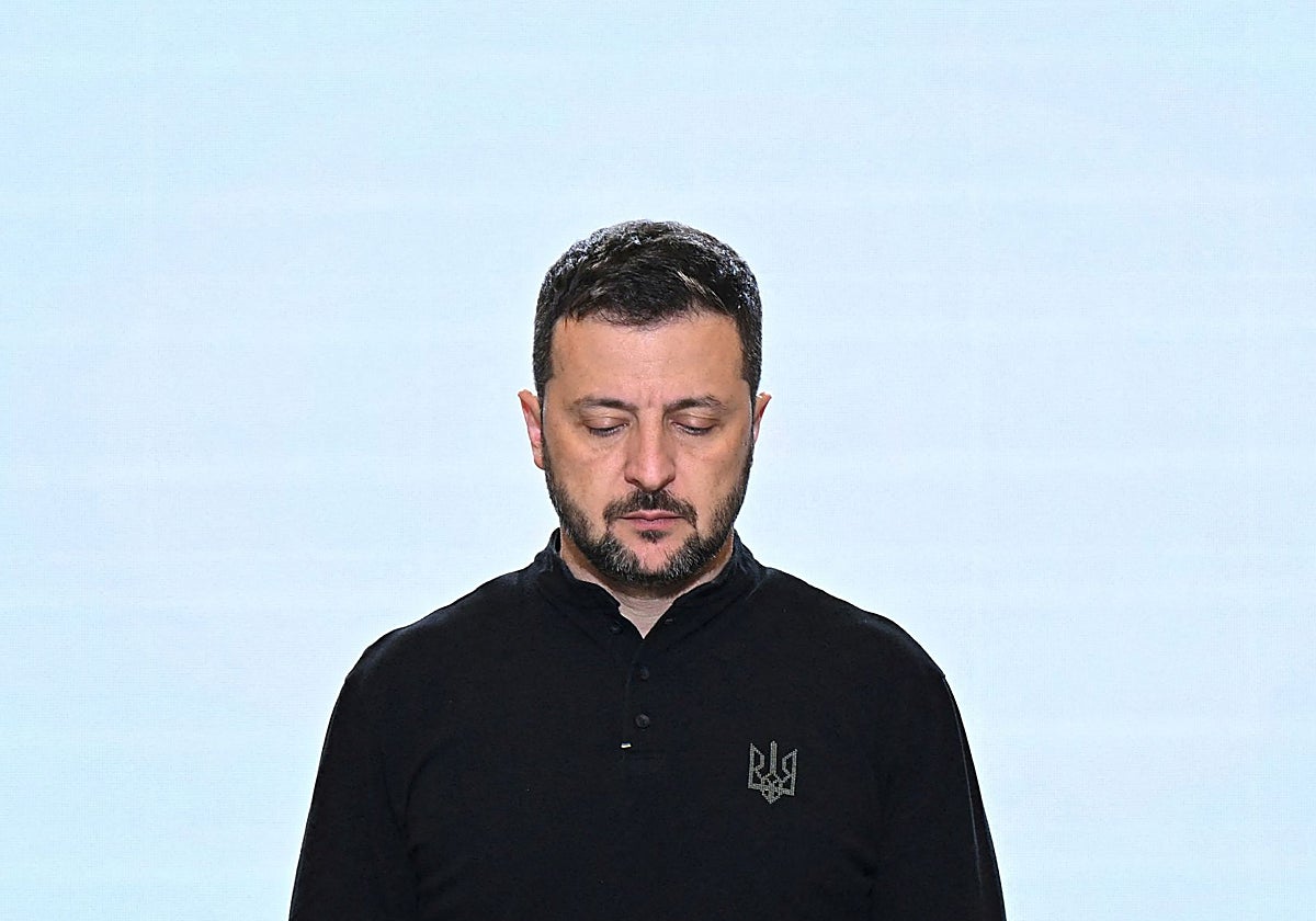 El presidente de Ucrania, Volodímir Zelenski