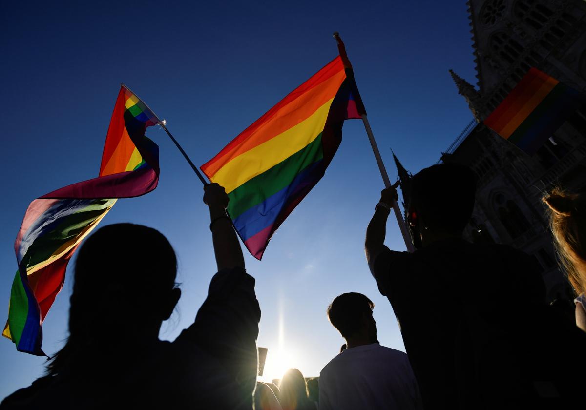 Imagen de archivo de una manifestación homosexual.