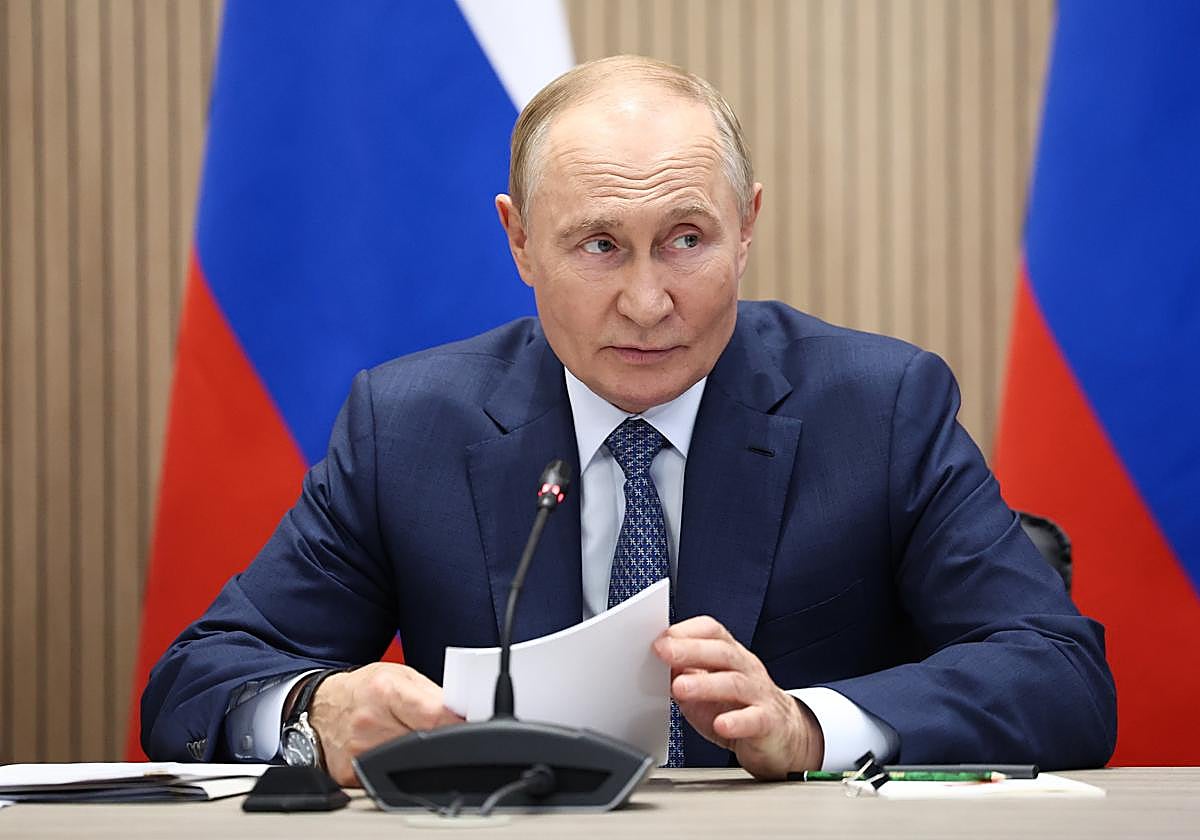 El presidente de Rusia, Vladímir Putin.