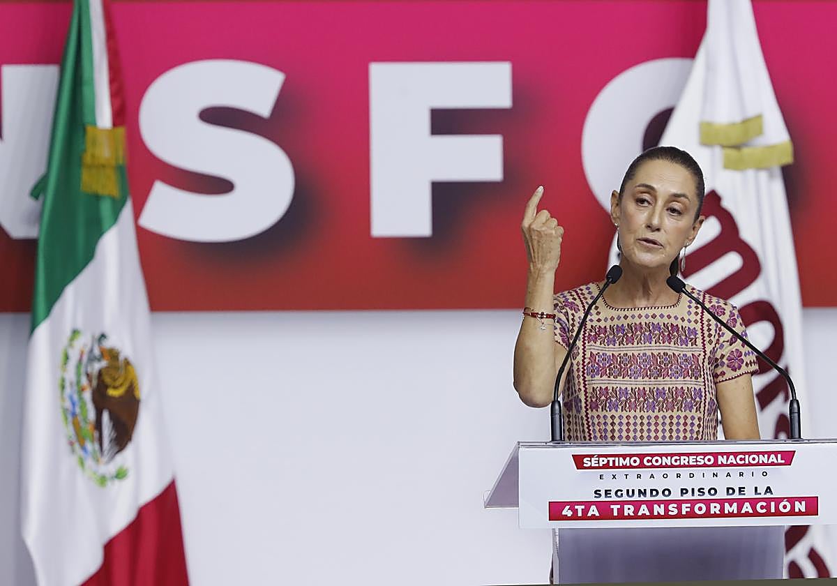 La presidenta electa de México, Claudia Sheinbaum, en una imagen de archivo