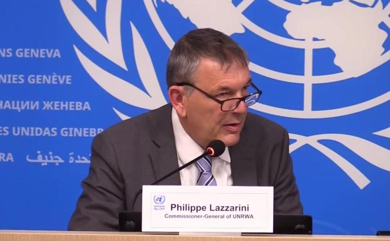 Philippe Lazzarini, jefe de la UNRWA
