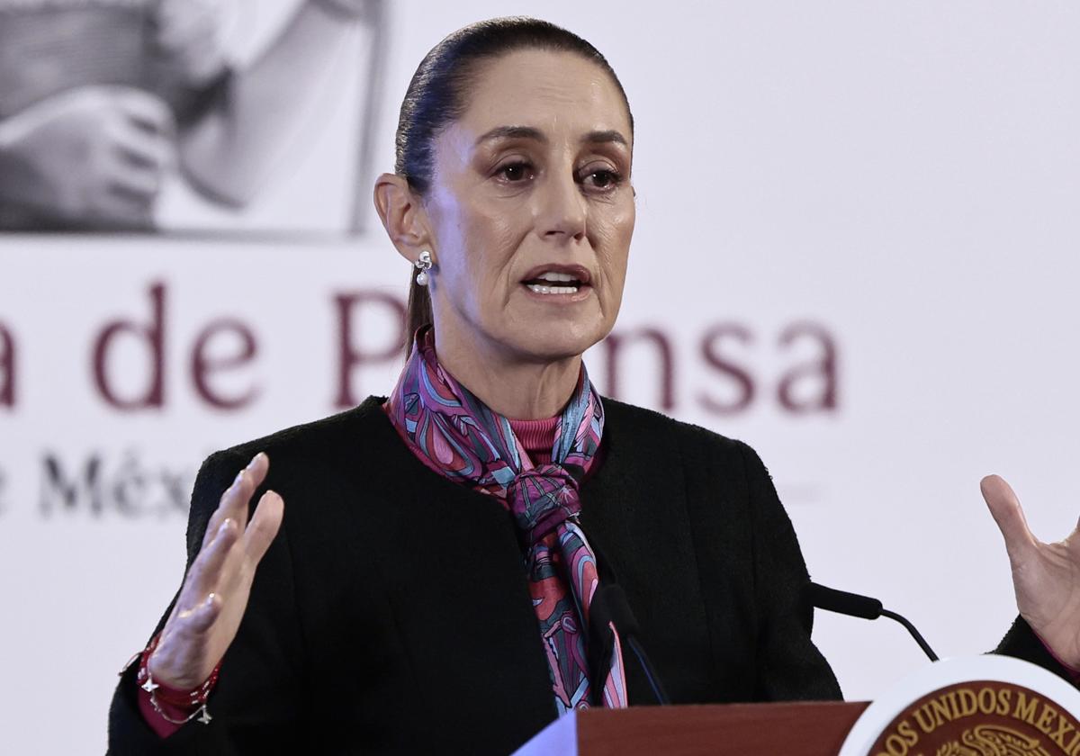 La presidenta de México, Claudia Sheinbaum