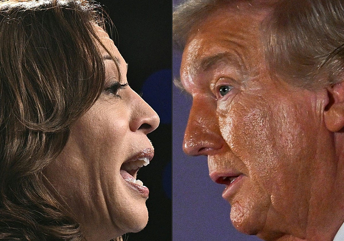 Kamala Harris cuestionó el estado mental y la aptitud para el cargo de su rival en las elecciones presidenciales estadounidenses, Donald Trump